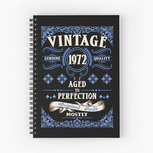 Item preview, Vintage 1972 Genuine Quality Aged to Perfection Original Parts Mostly, Vintage Birthday 1972 designed and sold by orangeblue21.