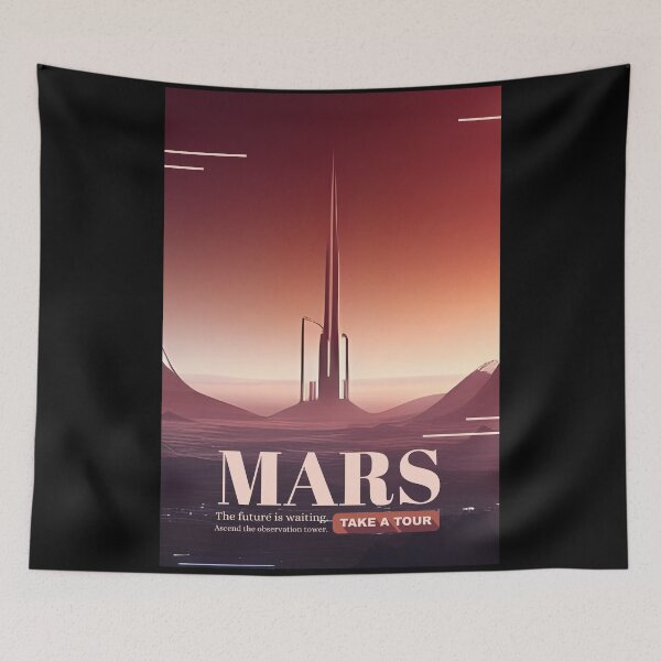 Item preview, Mars, Ascend the Observation Tower designed and sold by Caregiverology.