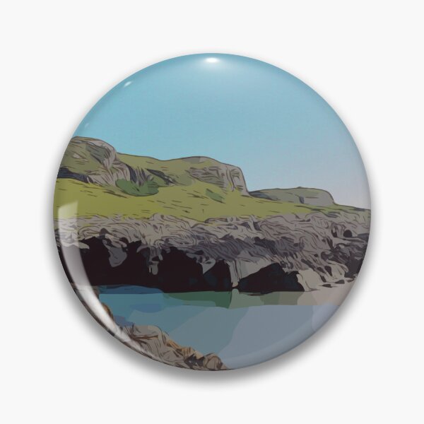 Item preview, Machir Bay Rock Pools  designed and sold by Simply The West Prints.