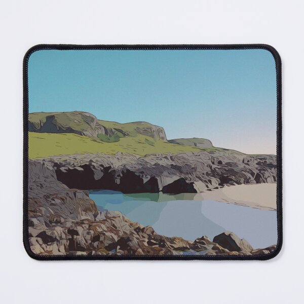 Item preview, Machir Bay Rock Pools  designed and sold by Simply The West Prints.