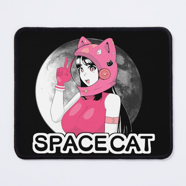 Item preview, Anime girl space cat designed and sold by Bluecatfashion.