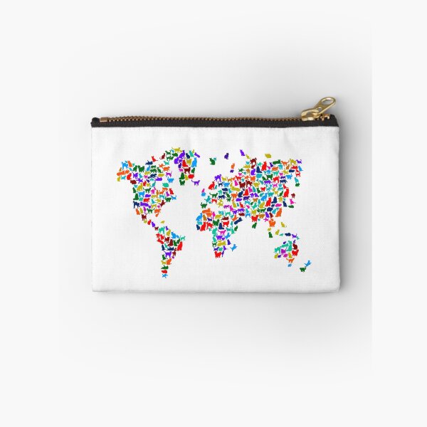 Item preview, Cats World Map designed and sold by InkistPrints.