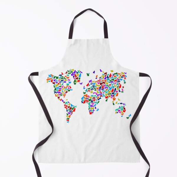 Item preview, Cats World Map designed and sold by InkistPrints.