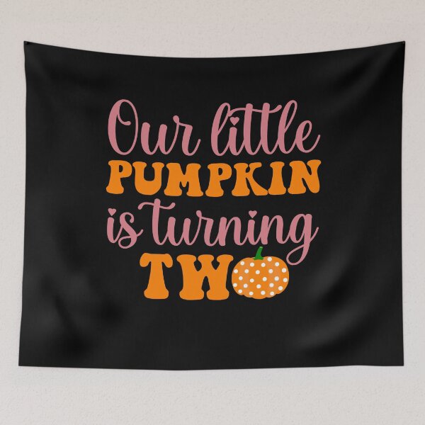 Item preview, Our Little Pumpkin is Turning 2 | 2st Birthday Matching Family designed and sold by AMINE  ★★★★★.