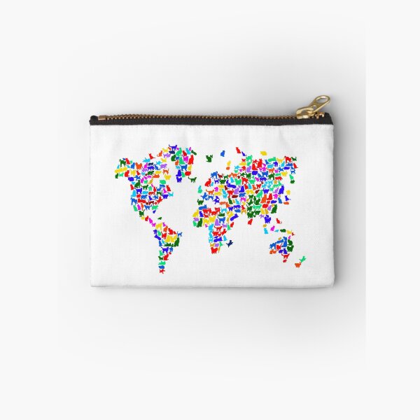 Item preview, Cats World Map designed and sold by InkistPrints.