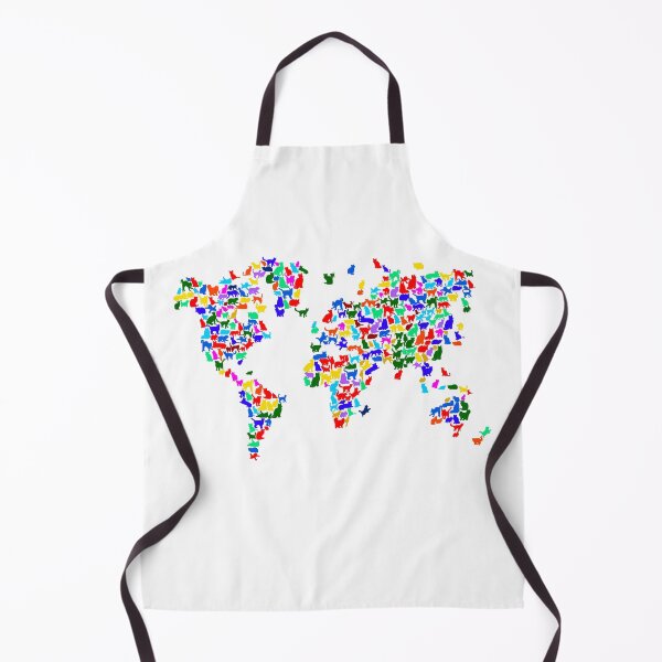 Item preview, Cats World Map designed and sold by InkistPrints.