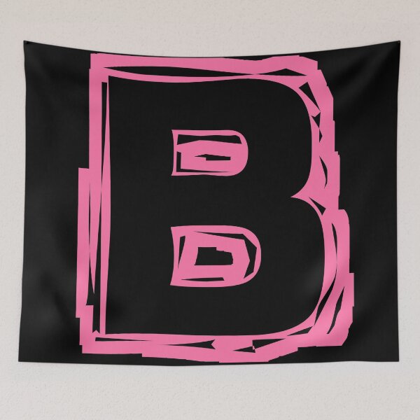 Item preview, B (initial) designed and sold by SahJArt.