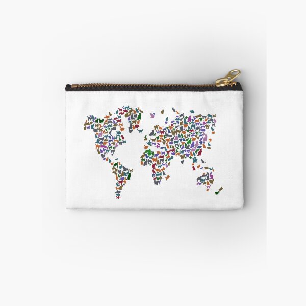 Item preview, Cats World Map designed and sold by InkistPrints.