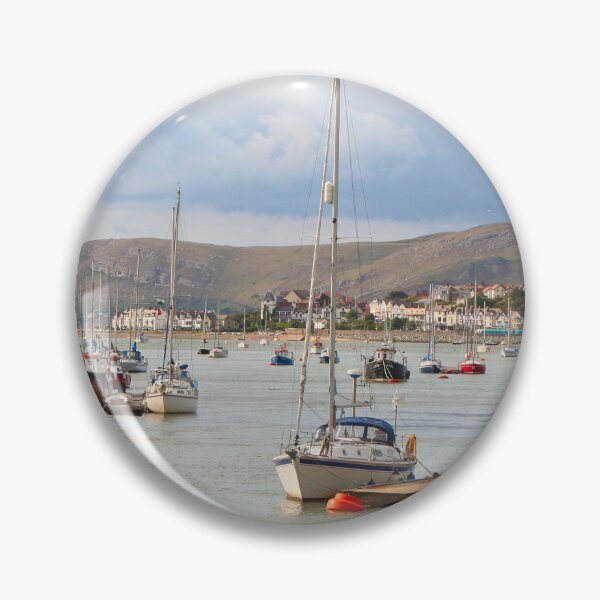 Item preview, Boats on River Conwy, Wales 2 designed and sold by FranWest.