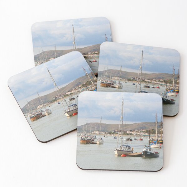 Item preview, Boats on River Conwy, Wales 2 designed and sold by FranWest.