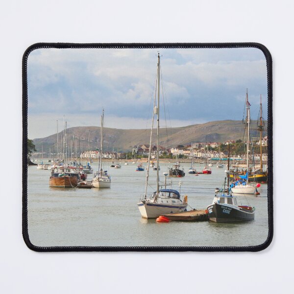 Item preview, Boats on River Conwy, Wales 2 designed and sold by FranWest.