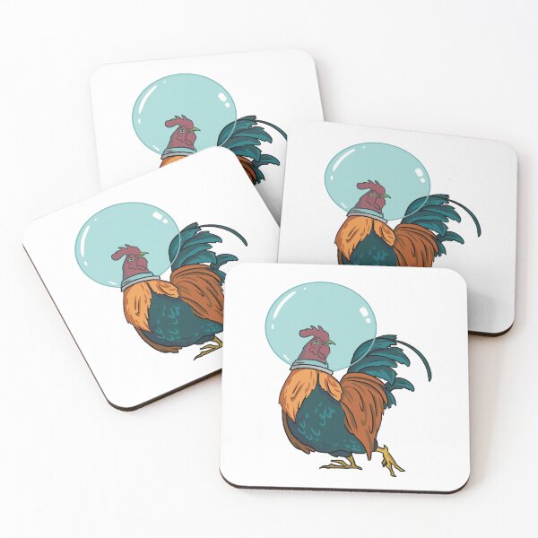 Item preview, Space Cowboy Chicken designed and sold by BirdWithHat.