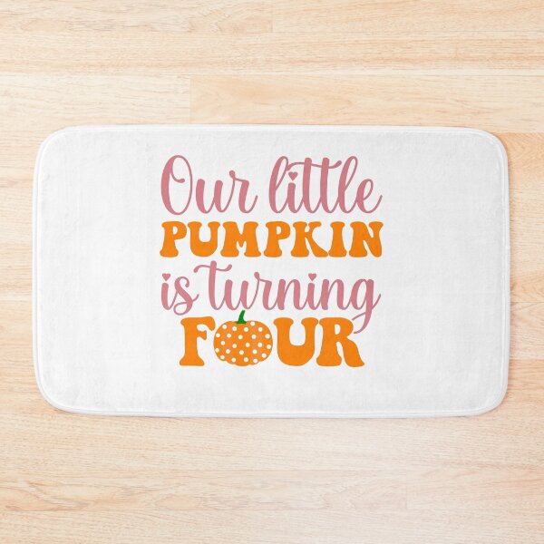 Item preview, Our Little Pumpkin is Turning 4 | 4st Birthday Matching Family designed and sold by AMINE  ★★★★★.