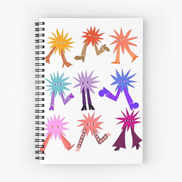 Item preview, funky fellas designed and sold by Zoë Witherspoon.