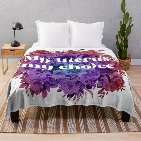 Item preview, My uterus, my choice - floral designed and sold by Lyxy.