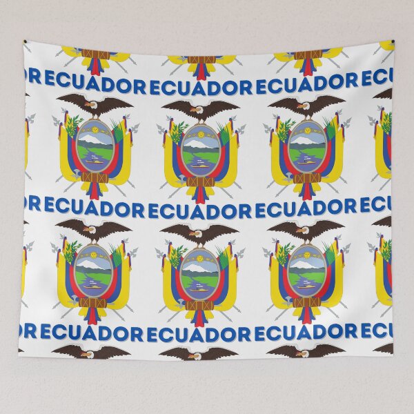 Item preview, Ecuador Map Flag designed and sold by Tienda-Vane.