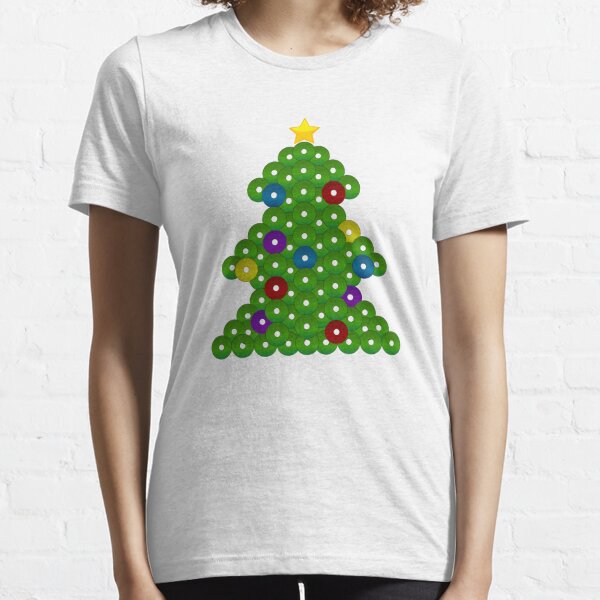 Sequin Colorful Christmas Tree Essential T-Shirt