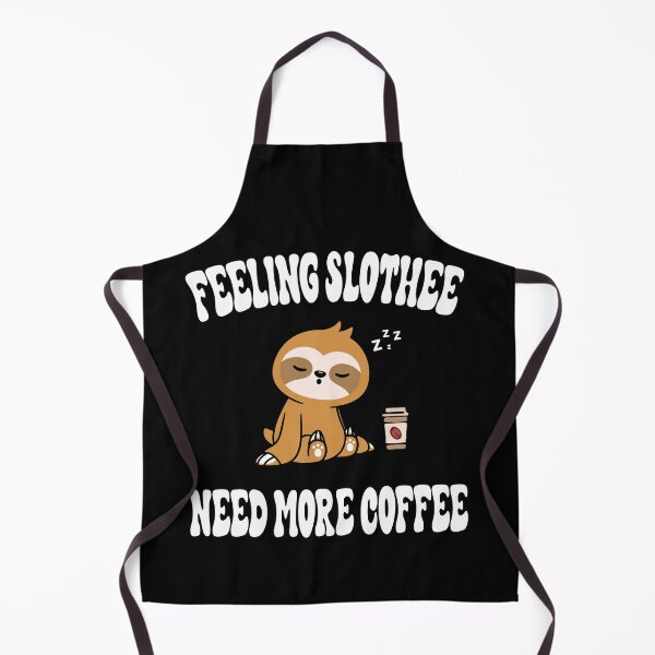 Item preview, feeling slothee need more coffee designed and sold by Ach B.