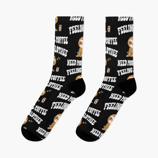 Item preview, feeling slothee need more coffee designed and sold by Ach B.