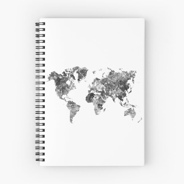 Item preview, Watercolor World Map designed and sold by InkistPrints.