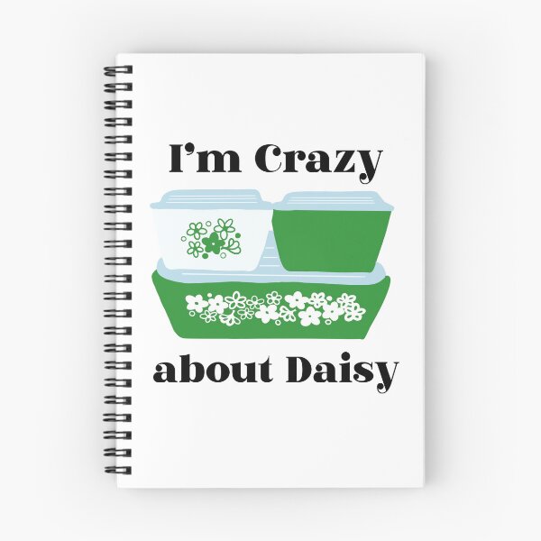 Item preview, Crazy Daisy “I’m Crazy About Daisy” Spring Blossom Pyrex designed and sold by Mblairphoto.