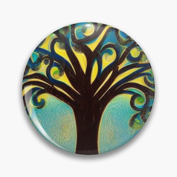Aperçu de l'œuvre Vitrail arbre de vie créée et vendue par ArtySaxon.