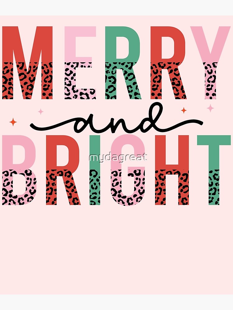 Be Merry and Bright Poster