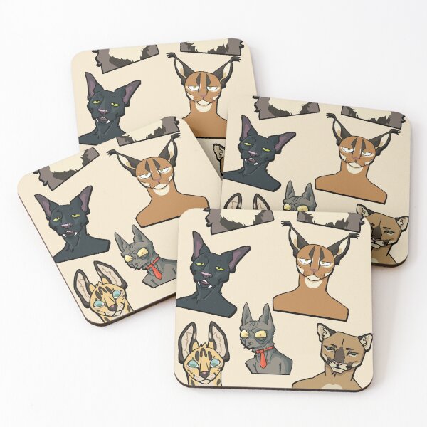 Item preview, Floppa Characters - Set 2 designed and sold by Bingus: My Beloved  - Official Merch.
