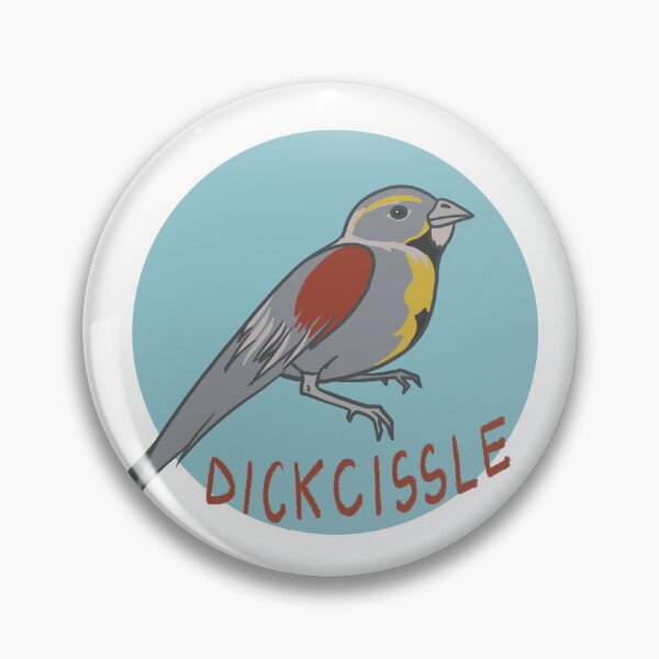 Item preview, Birds with unfortunate names - Dickissle designed and sold by BirdWithHat.