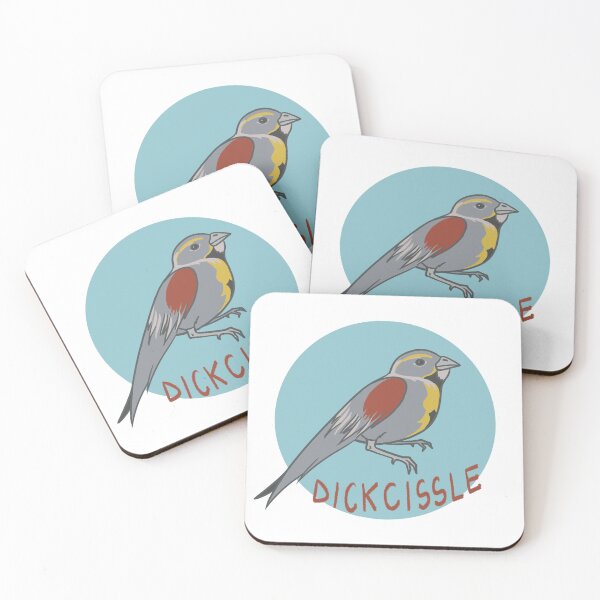 Item preview, Birds with unfortunate names - Dickissle designed and sold by BirdWithHat.