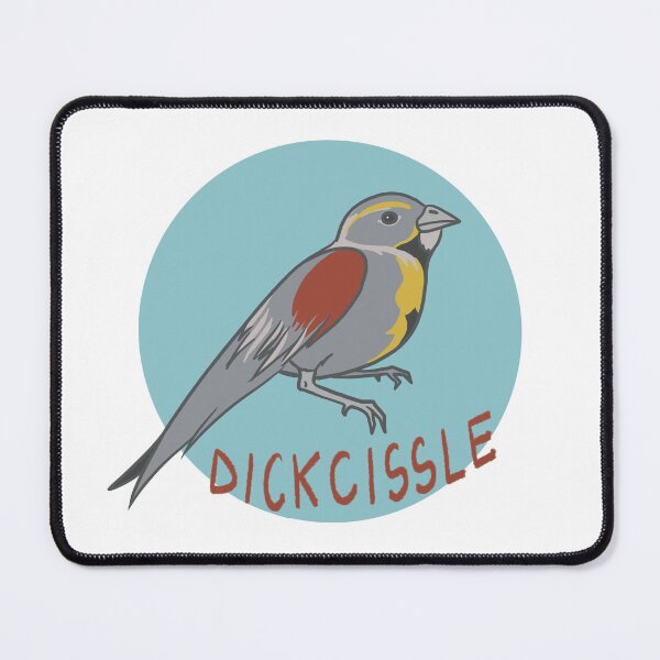 Item preview, Birds with unfortunate names - Dickissle designed and sold by BirdWithHat.