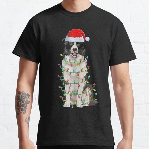 Dog christmas t shirts best sale