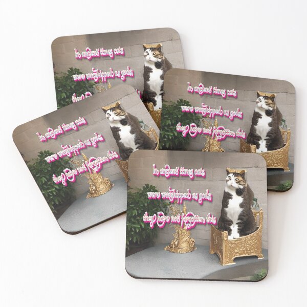Item preview, In ancient times cats were worshipped  designed and sold by David-Howells.