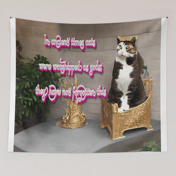 Item preview, In ancient times cats were worshipped  designed and sold by David-Howells.