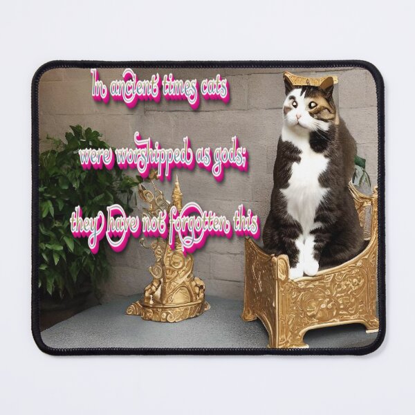 Item preview, In ancient times cats were worshipped designed and sold by David-Howells.