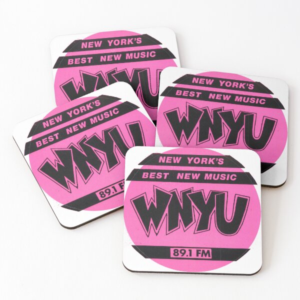 Item preview, WNYU 90s Logo designed and sold by WNYU Radio (89.1 FM).