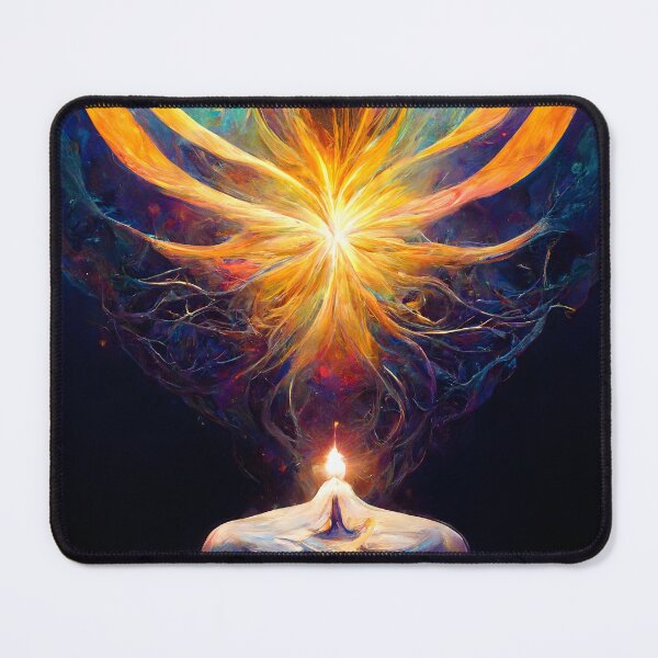 Item preview, Consciousness is not IN the Body - spiritual art spiritual artwork spirituality wellness well-being designed and sold by LvSoulCreations.