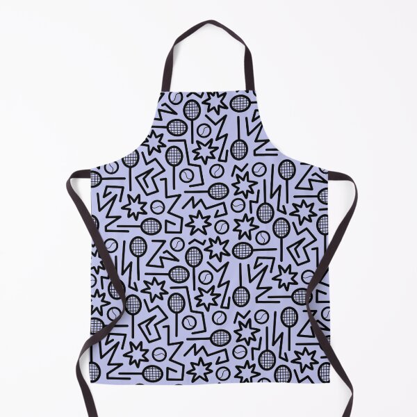 Item preview, Crazy for tennis - black on purple designed and sold by ArtbyCouture.