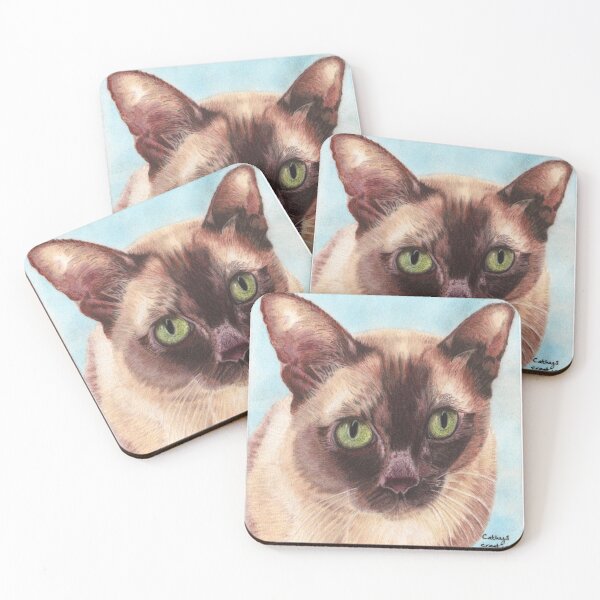 Item preview, Charlie the Burmese cat designed and sold by cathyscreations.