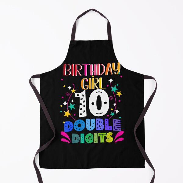 Item preview, Birthday Girl 10 Double Digits, Birthday 10th, Happy Birthday 10 Years Old designed and sold by orangeblue21.