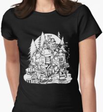 Robots Women's Fitted T-Shirt