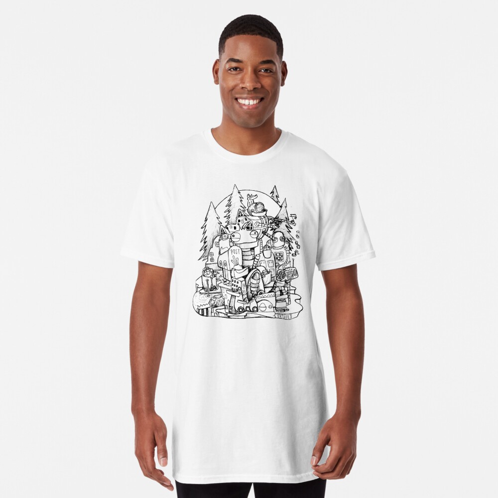 Item preview, Long T-Shirt designed and sold by GriselMiranda.