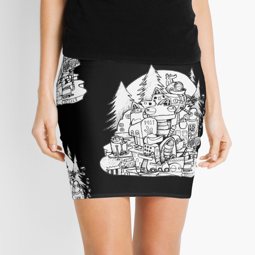 Item preview, Mini Skirt designed and sold by GriselMiranda.