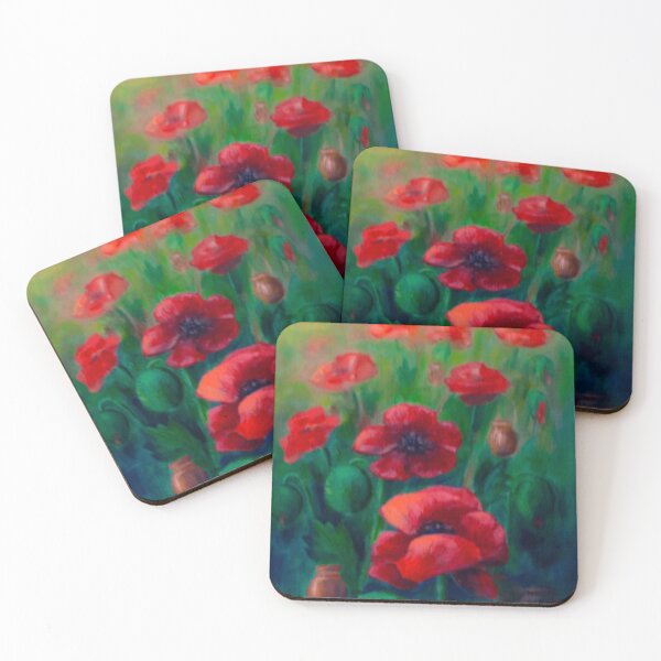 Item preview, Poppy field designed and sold by JeLoTall.