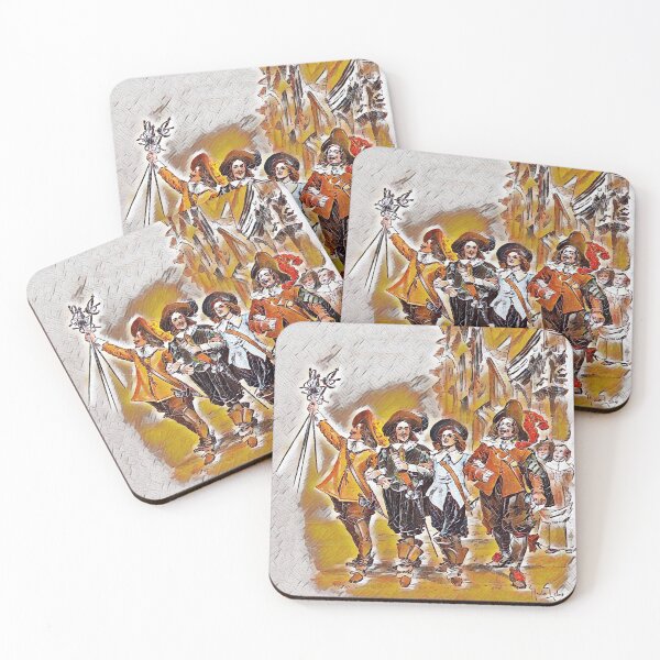 Item preview, The Three Musketeers - Mosaïque designed and sold by deusrex007.