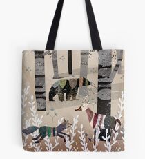 Forest In Sweater Tote Bag