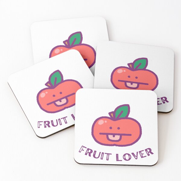 Item preview, Apple with a face - fruit lover designed and sold by kukulgraphics.