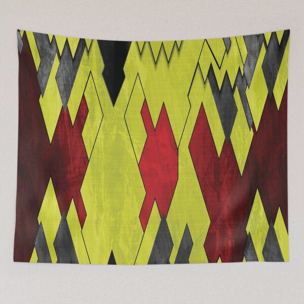 Item preview, Abstract Graphic Triangle Shapes 90's Edgy Funky Print All Over Print Art Lover Wild Print Patterns designed and sold by CharJens.