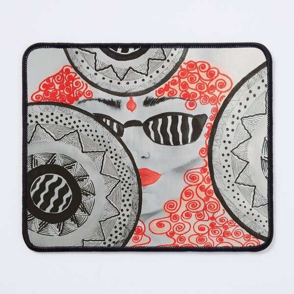 Item preview, Mandala - Ginger Girl designed and sold by Maltez.