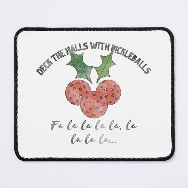 Item preview, Deck the halls with pickleballs designed and sold by Lillieoandco.